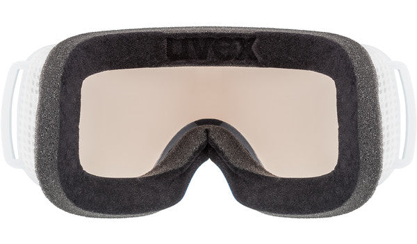 Uvex DOWNHILL 2000 S V Ski-Snowboardbrille white dl/silver Unisex