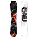 GNU CARBON SERIES CREDIT Freestyle Snowboard black red Gr. 159W cm