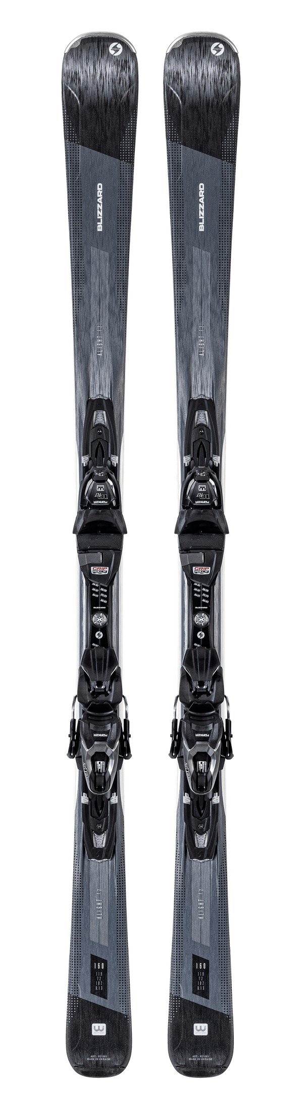 Blizzard Alight 7.2 Damen Ski + Marker TLT 10 All Mountain