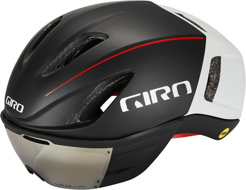 Giro VANQUISH Mips Fahrradhelm matte black white red Gr. M (55-59 cm) Herren