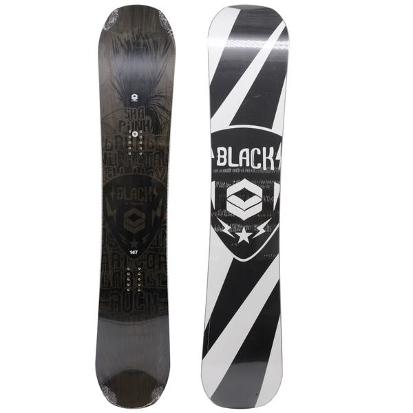 FTWO BLACKDECK WOOD LTD Camber Rocker Snowboard Freeride Gr. 154 cm