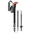 Leki Stöcke Micro Vario Carbon Trekking 110-130cm black-red Wanderstöcke