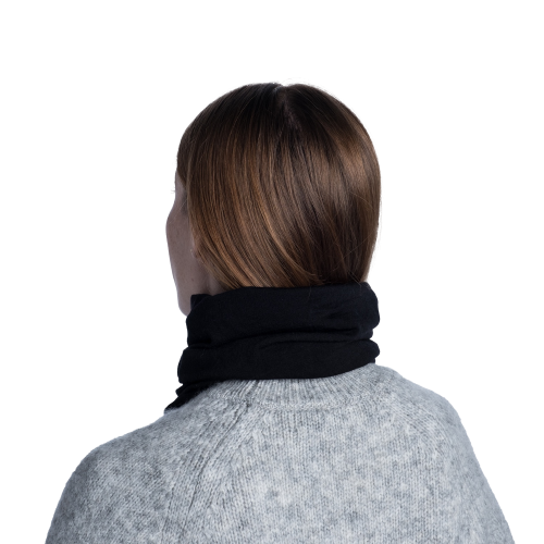 Buff MERINO MIDWEIGHT MULTIFUNKTIONSTUCH für Erwachsene solid black Gr. One Size