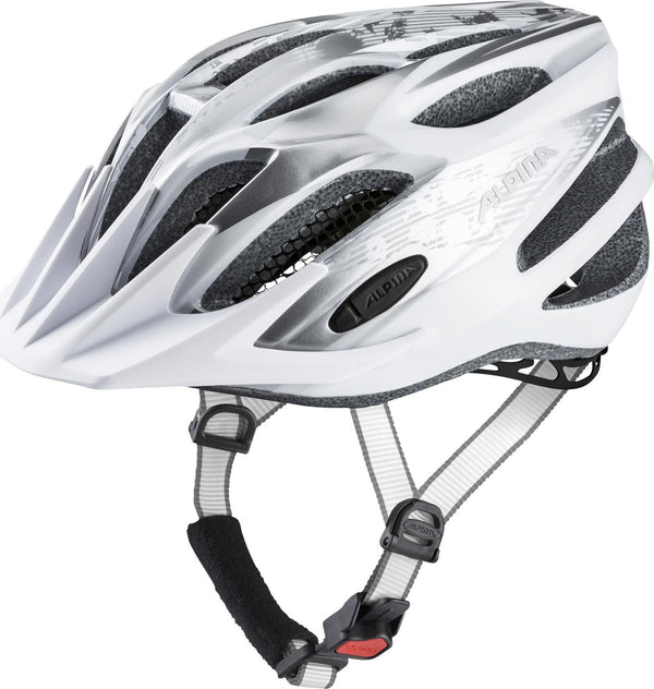 Alpina TOUR 2.0 Fahrradhelm silver white Unisex