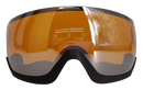 Alpina ARBER VISOR Q-Lite (Quattroflex Lite) S2 für Arber Ski- oder Snowboarvisierhelm orange silver Gr. EG