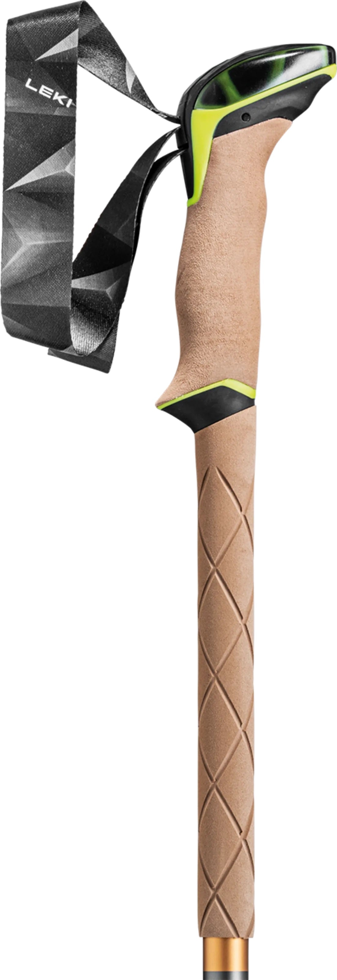Leki SHERPA Trekkingstöcke dark anthracite-copper brown-neon yellow (110-145 cm) Unisex