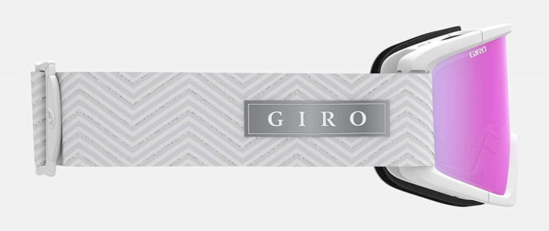 Giro DYLAN Skibrille White zag + Ersatzscheibe Frauen
