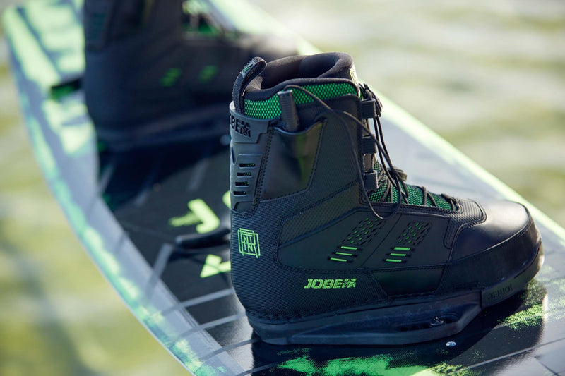 Jobe NITRO Wakeboard Bindungen black lime Gr. EU 42/43 Unisex