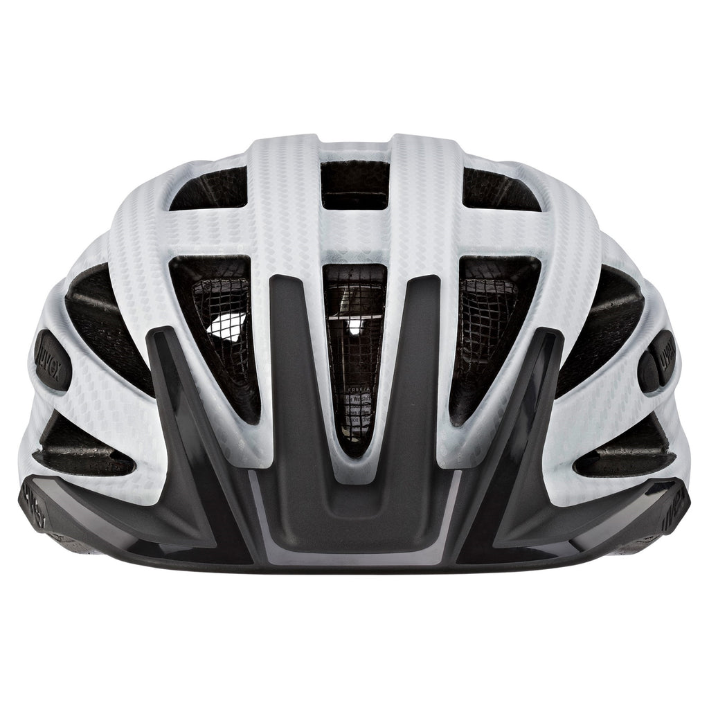 uvex fahrradhelm i vo cc licht Uvex I-VO CC mit LED Licht Fahrradhelm carbon look white mat mit Rückl