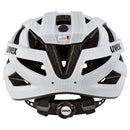 Uvex I-VO CC mit LED Licht Fahrradhelm carbon look white mat mit Rücklicht Unisex Erwachsene