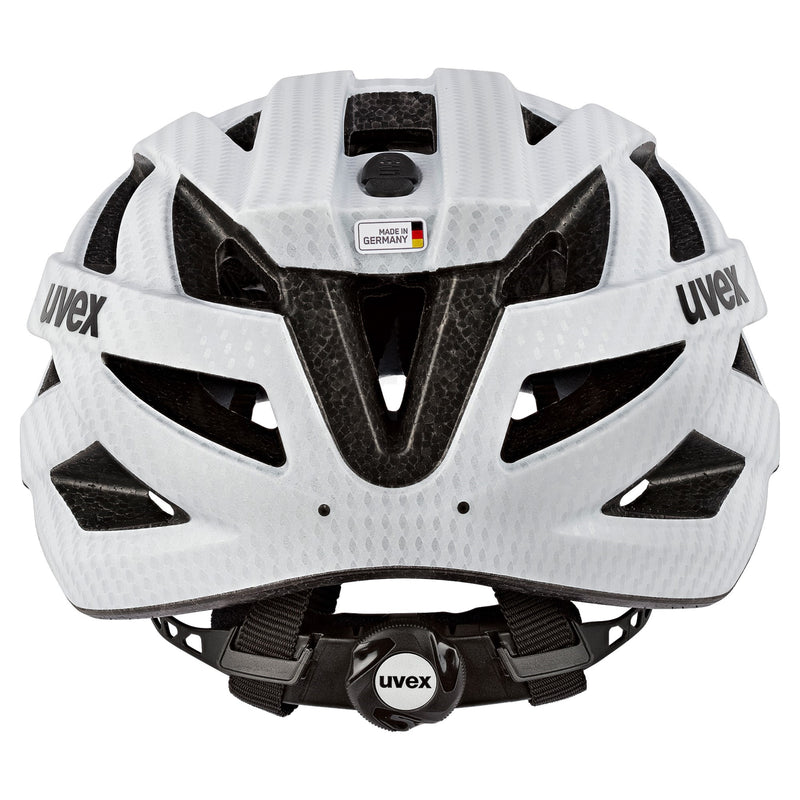Uvex I-VO CC Fahrradhelm white carbon look mat Unisex Erwachsene
