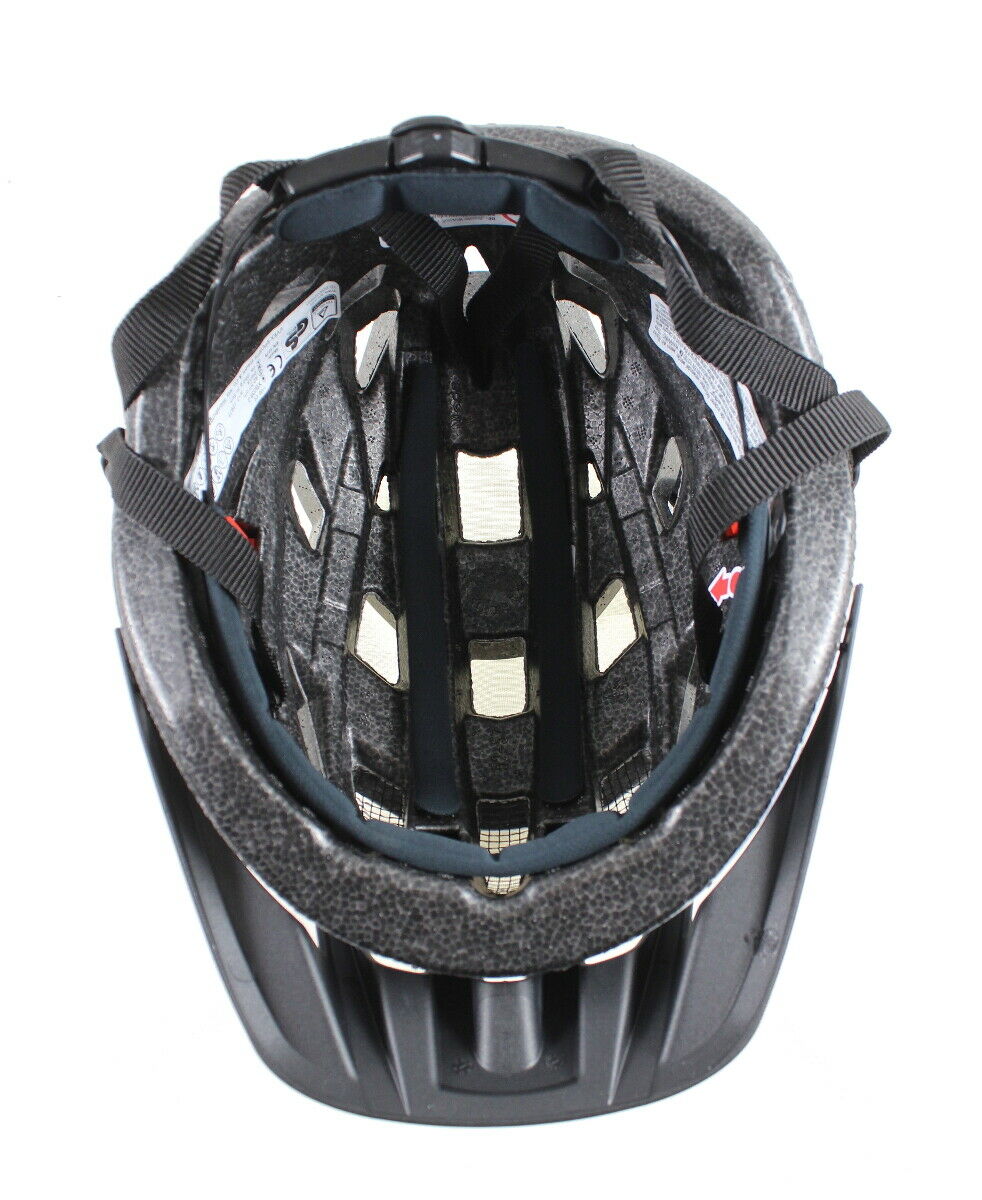 Uvex I-VO CC mit LED Licht Fahrradhelm carbon look white mat mit Rücklicht Unisex Erwachsene