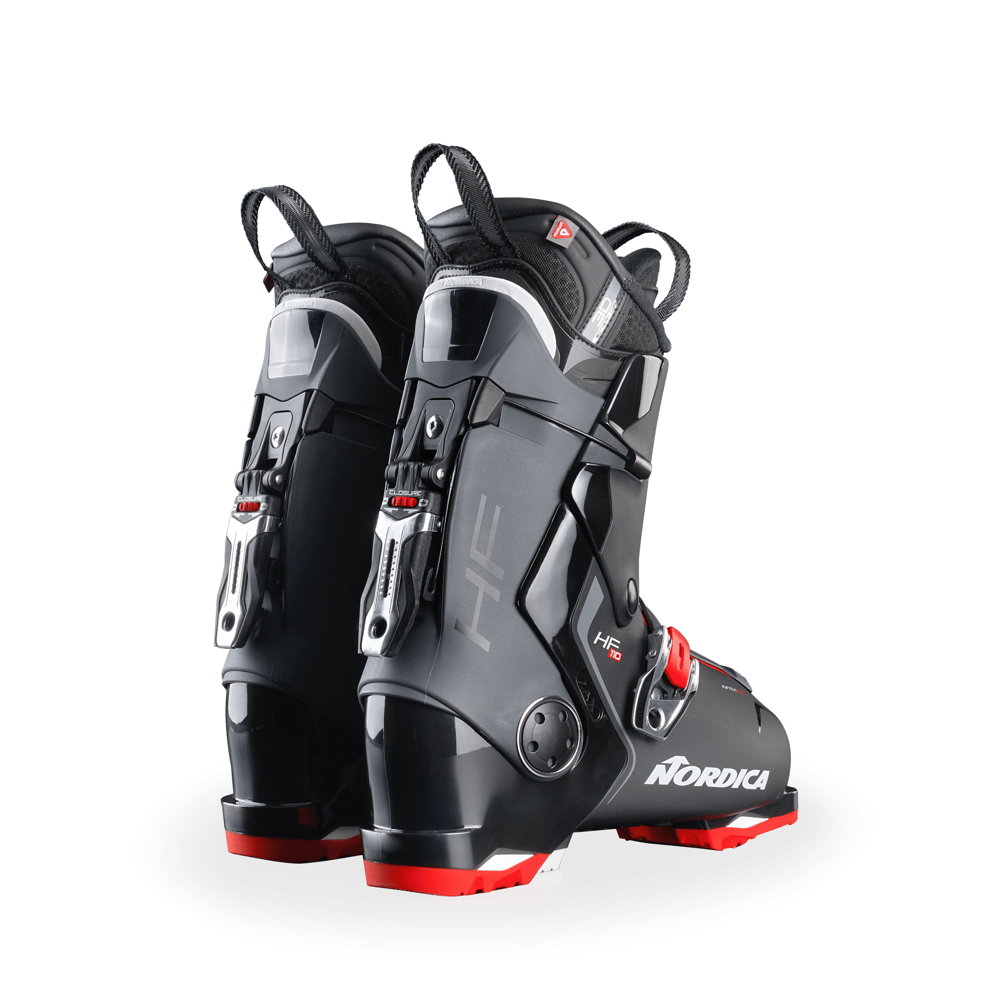 Nordica HF 110 W (GW) Skischuh black anthracite red Herren
