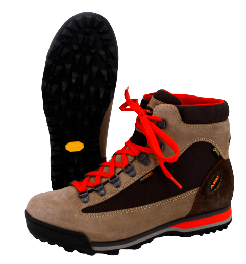 AKU Slope Micro GTX Wanderschuhe brown red Gr. 42 Herren