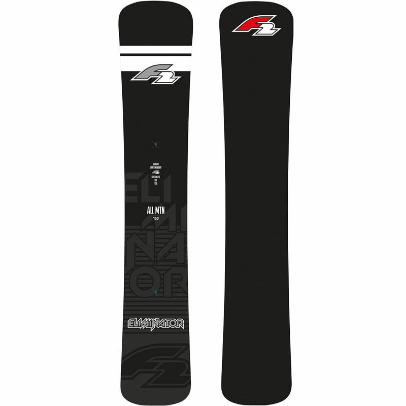 F2 ELIMINATOR CARBON Snowboard black white