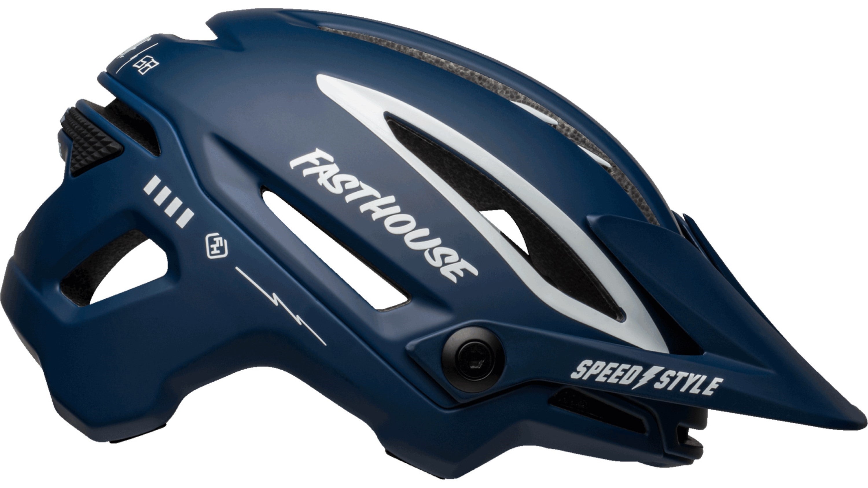 Bell SIXER MIPS Fahrradhelm mt/gls blue/white Unisex