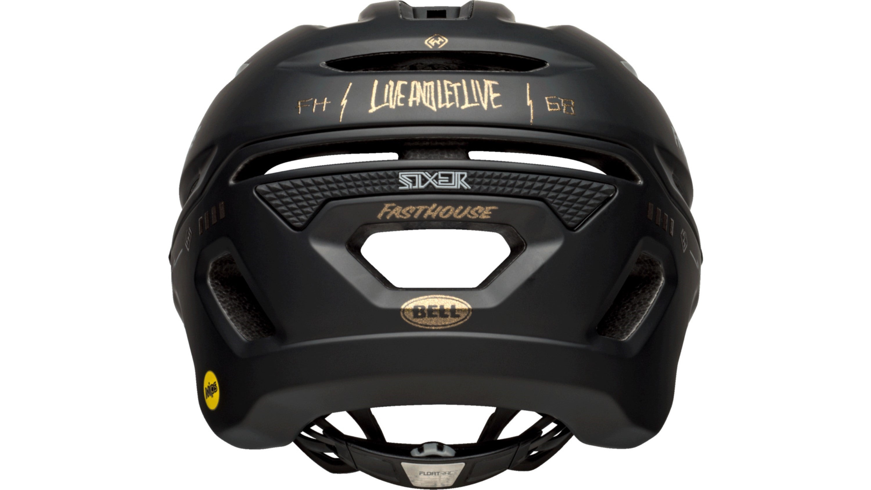 Bell SIXER MIPS Fahrradhelm black gold fasthouse Unisex