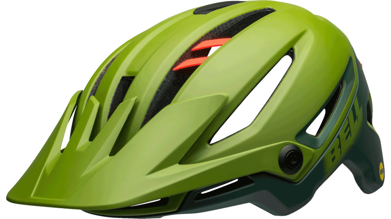 bell fahrradhelm grün Bell SIXER MIPS Fahrradhelm matte/gloss green/infrared