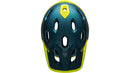 Bell SUPER DH SPHERICAL Fahrradhelm matte/gloss blue yellow Unisex