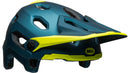 Bell SUPER DH SPHERICAL Fahrradhelm matte/gloss blue yellow Unisex