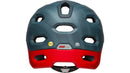 Bell SUPER DH SPHERICAL Fahrradhelm matte blue/crimson red Unisex