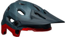 Bell SUPER DH SPHERICAL Fahrradhelm matte blue/crimson red Unisex