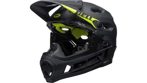 Bell SUPER DH SPHERICAL Farradhelm matte/gloss black Unisex