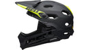 Bell SUPER DH SPHERICAL Farradhelm matte/gloss black Unisex