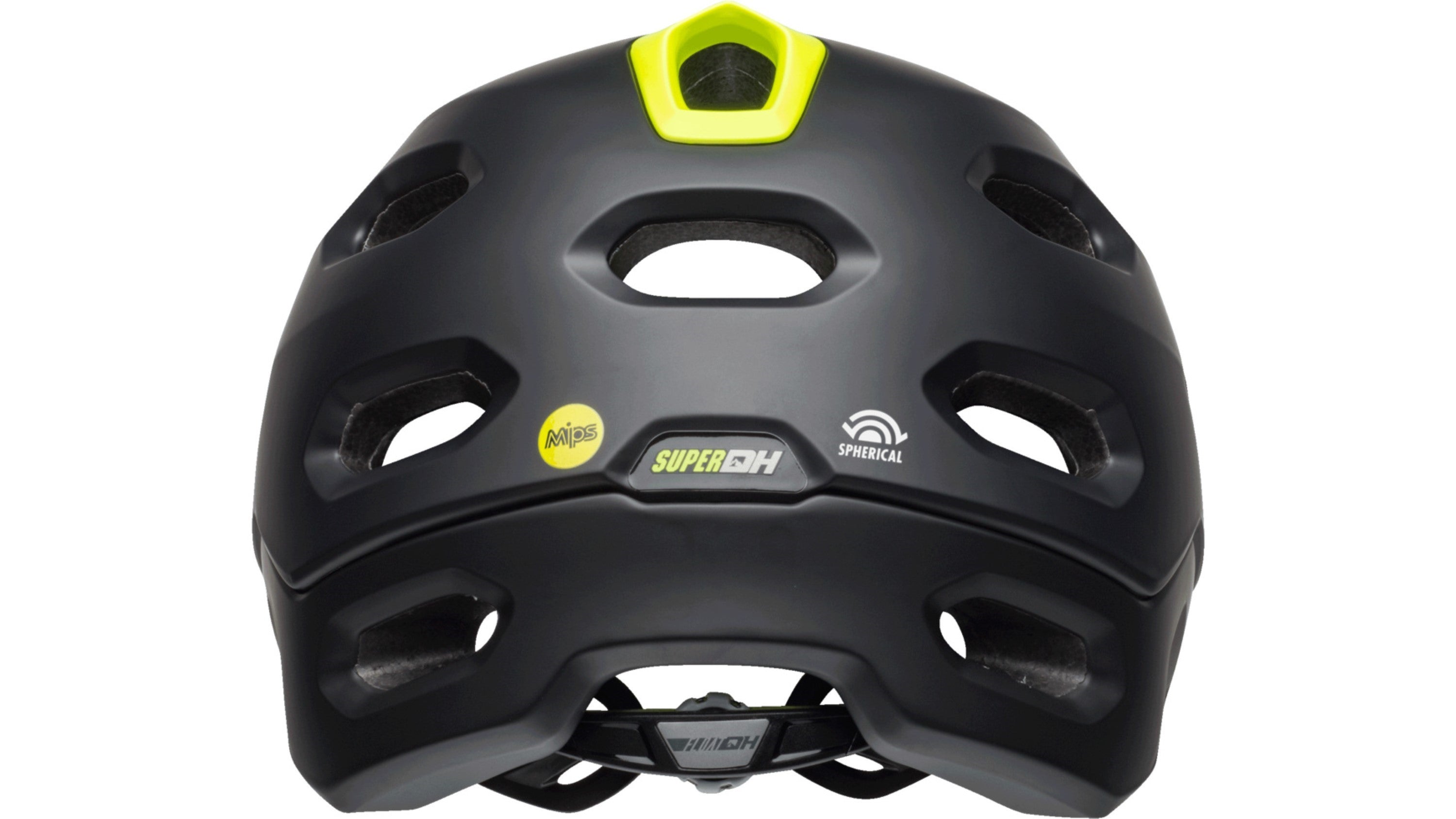 Bell SUPER DH SPHERICAL Farradhelm matte/gloss black Unisex