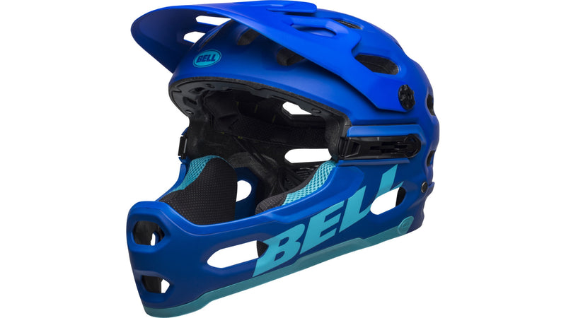 Bell SUPER 3R MIPS Fahrradhelm matte blue/bright
