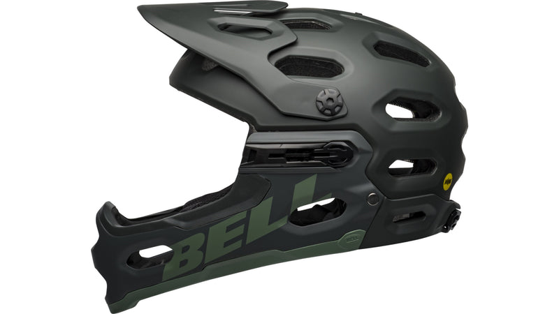 Bell SUPER 3R MIPS Fahrradhelm matte green Unisex