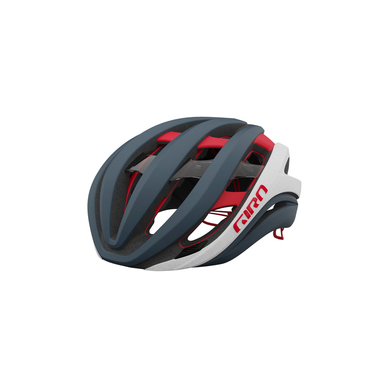 Giro AETHER SPHERICAL MIPS Fahrradhelm grey/white/red