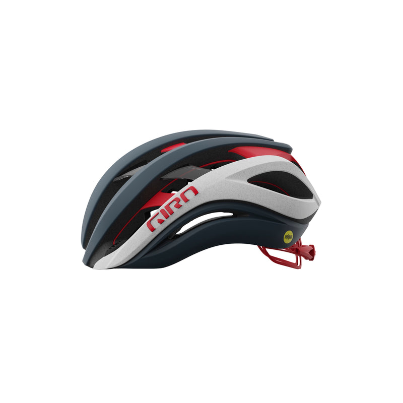 Giro AETHER SPHERICAL MIPS Fahrradhelm grey/white/red