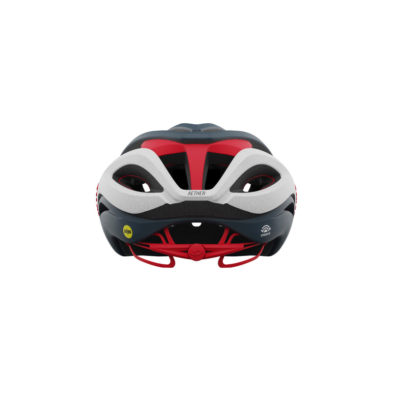 Giro AETHER SPHERICAL MIPS Fahrradhelm grey/white/red