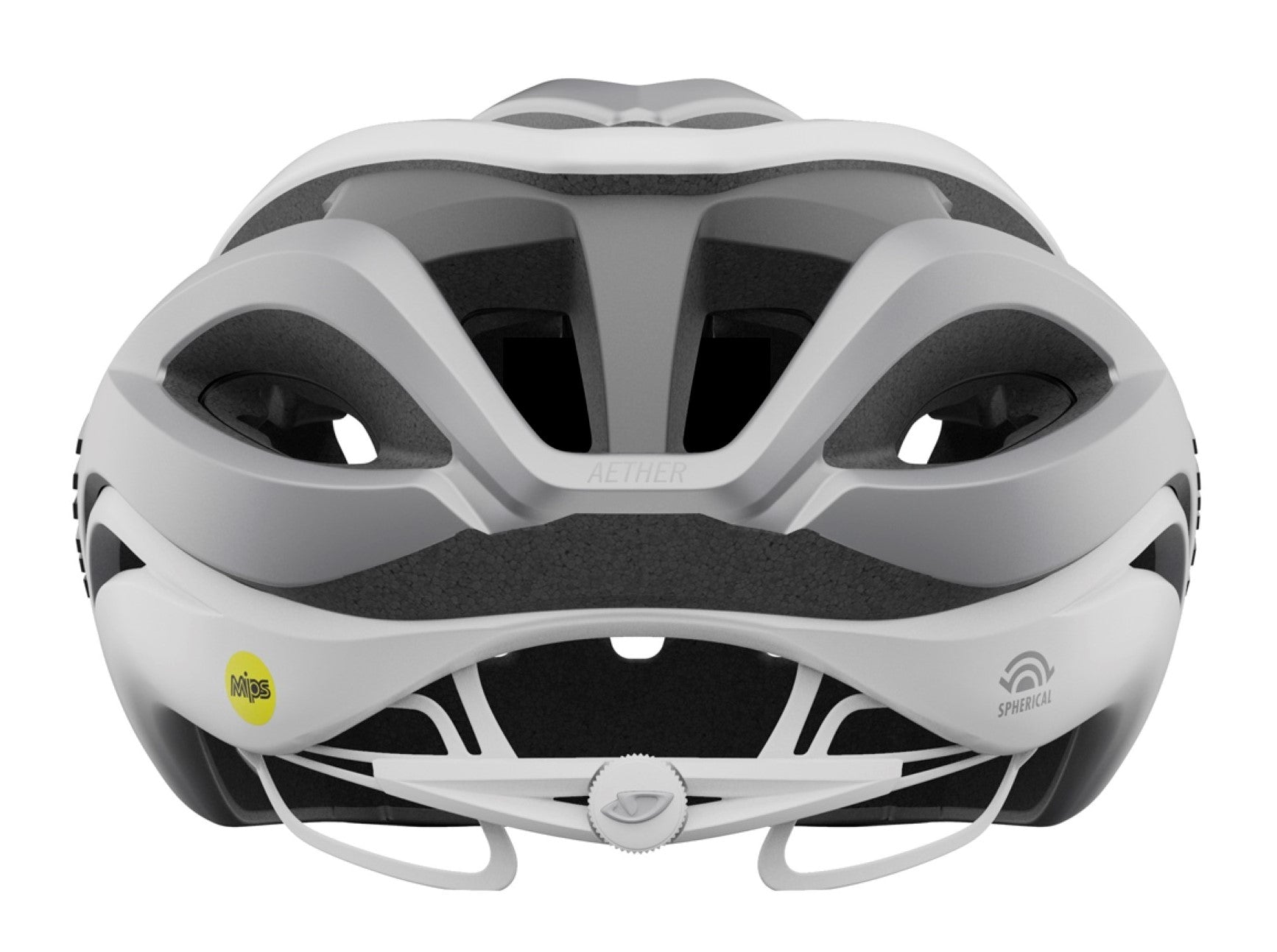 Giro AETHER SPHERICAL MIPS Fahrradhelm white/silver