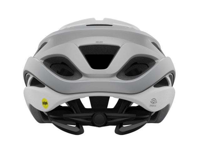 Giro HELIOS SPHERICAL MIPS Fahrradhelm matte white silver fade Herren