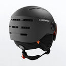 Head KNIGHT Skihelm + Visier black Unisex