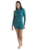 Jobe SOFIA 3/2mm Neoprenanzug Shorty Longsleeve teal Damen
