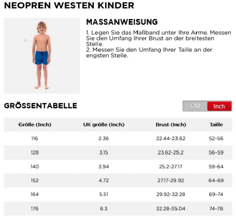 Jobe NYLON Schwimmweste Kinder