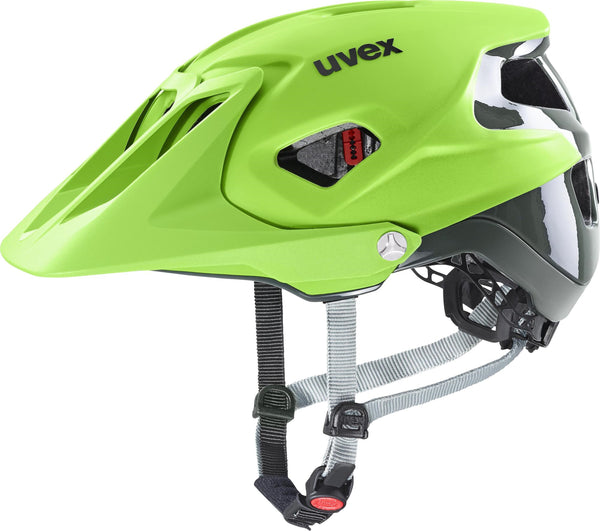 uvex QUATRO INTEGRALE Fahrradhelm lime mat - anthracite shiny Unisex