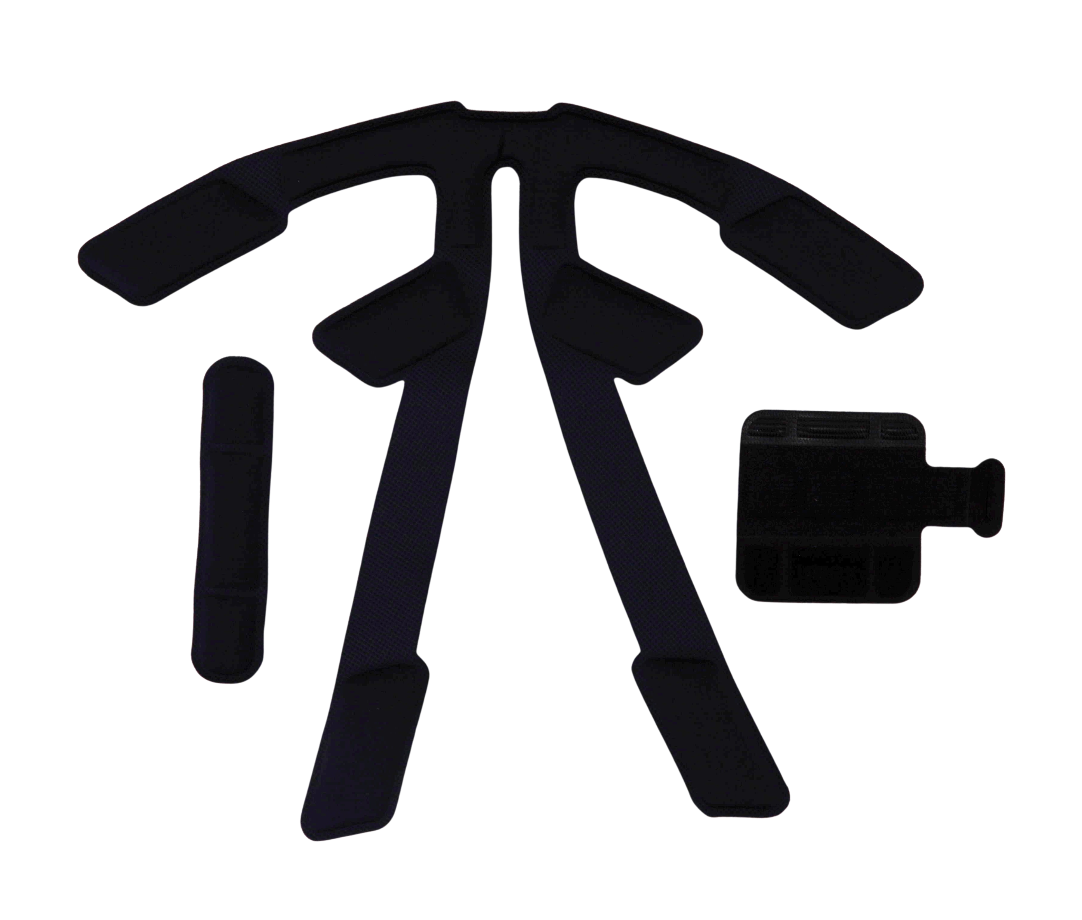uver RUSH VISOR PAD SET grey oder black Unisex