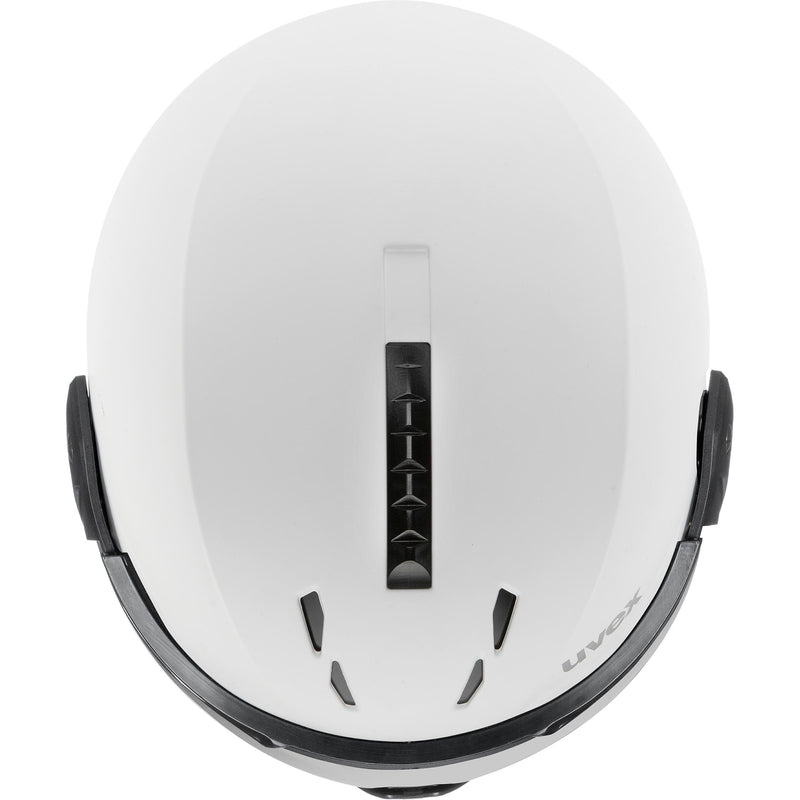 uvex INSTINCT VISOR Ski-Snowboardhelm white black mat Unisex