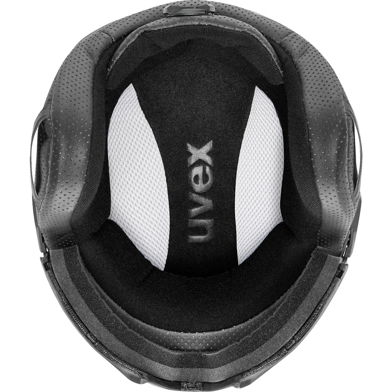 uvex INSTINCT VISOR Ski-Snowboardhelm white black mat Unisex