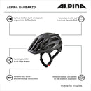 Alpina GARBANZO Fahrradhelm indigo matt Unisex