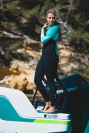 Jobe SOFIA 3/2 mm Neoprenanzug vintage teal Damen