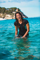 Jobe SOFIA 2 mm Neoprenanzug Shorty Short sleeve vintage teal Damen