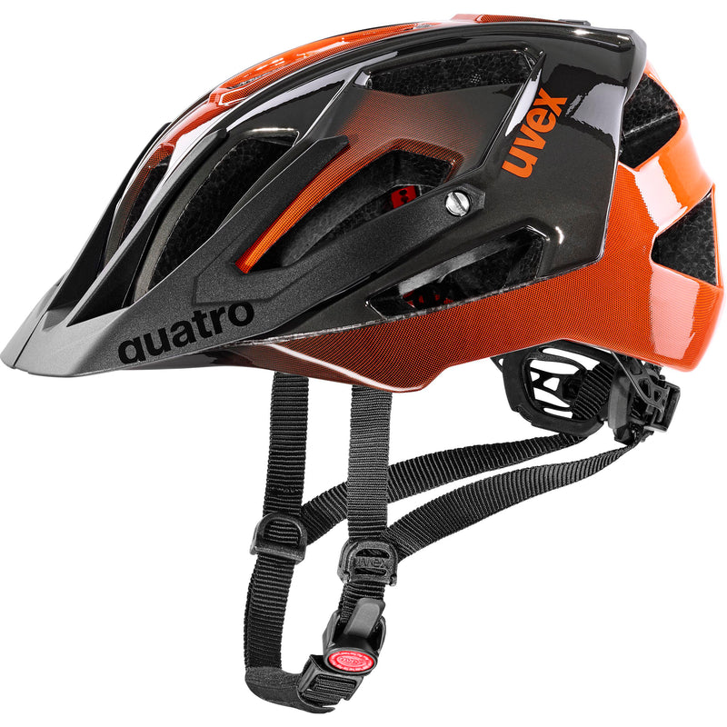 Uvex QUATRO Fahrradhelm titan orange Unisex