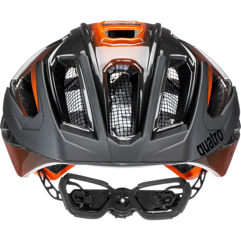 Uvex QUATRO Fahrradhelm titan orange Unisex