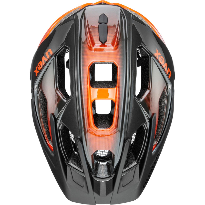 Uvex QUATRO Fahrradhelm titan orange Unisex