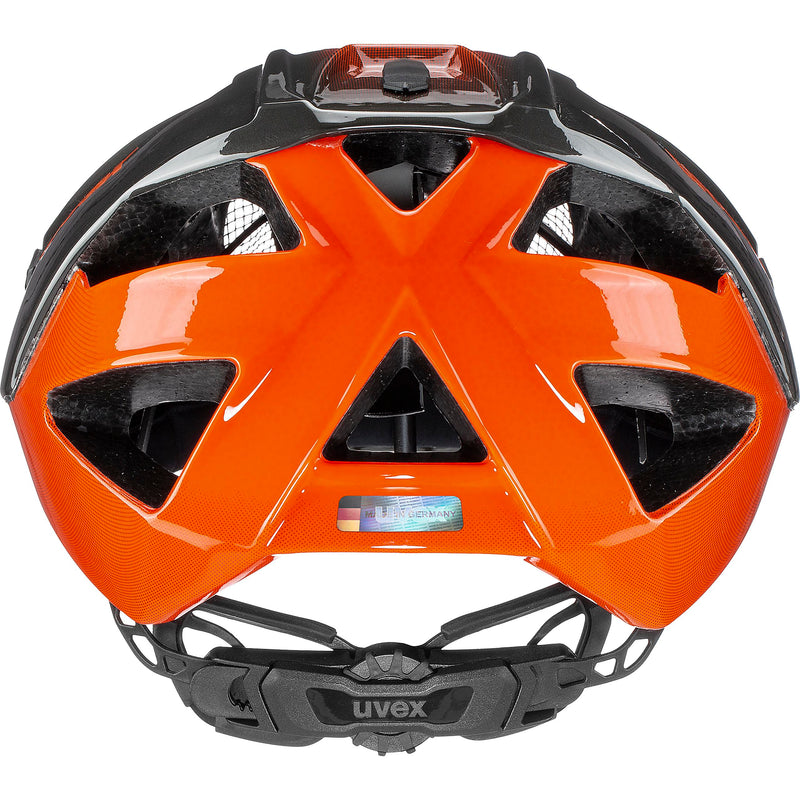 Uvex QUATRO Fahrradhelm titan orange Unisex